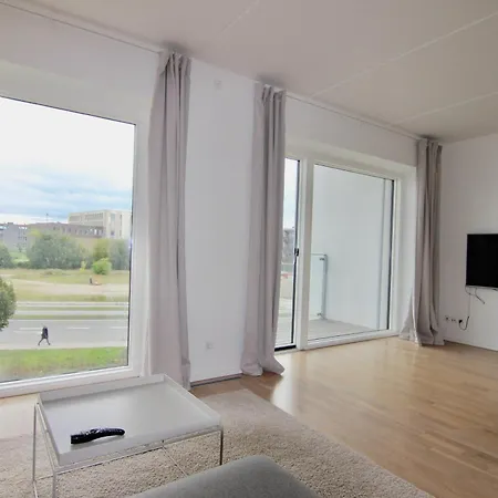 Apartmán Great 2-bed Wbalcony In Harbour Odense